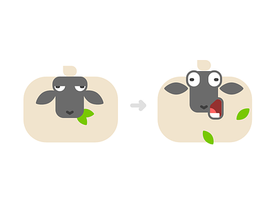 BAAAHHHHH bahhhh character design flat icons illustration sheep