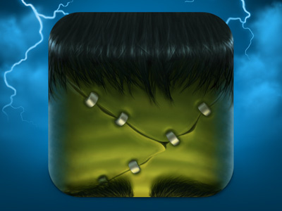 FrankenApp frankenstein halloween icon ios lightning