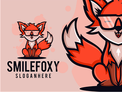 SMILE FOXY america baby caracterdesign colorful company coreldrawx7 cute design dribble fox general ideas illustration instagram logo logoawesome logoinspirations smile vector zerologicstudio