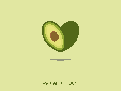 love avocado 99d coreldrawx7 dribble ideas instagram logo logoinspirations