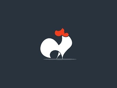 Cool Rooster 99d coreldrawx7 dribble ideas instagram logo logoinspirations