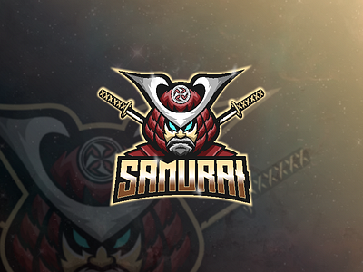 Samurai 99d coreldrawx7 design dribble icon ideas illustration instagram logo logoinspirations