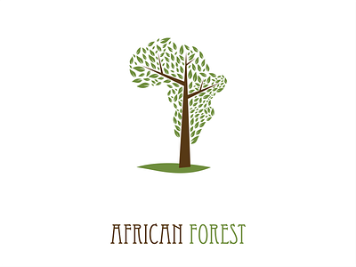 African Forest 99d african branding coreldrawx7 design dribble forest ideas illustration instagram logo logoawesome logoinspirations logoplace thedesignmate vector