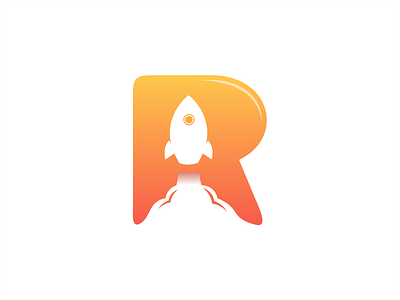 R Rocket 99d 99design branding coreldrawx7 design dribble icon ideas illustration instagram logo logoawesome logoinspirations logoplace thedesignmate vector