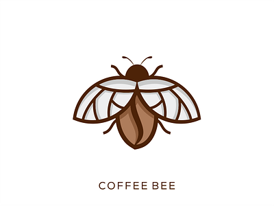 Cooffee Bee 99d coreldrawx7 design dribble dualmeaning icon ideas illustration instagram logo logoawesome logoinspirations logoplace thedesignmate vector