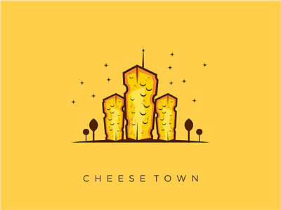 Cheese Town 99d branding coreldrawx7 design dribble dualmeaning ideas illustration instagram logo logoawesome logoinspirations logoplace thedesignmate vector