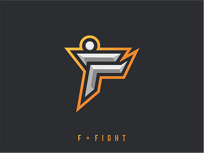 F FIGHT 99d coreldrawx7 design dribble dualmeaning ideas illustration instagram logo logoawesome logoinspirations logoplace thedesignmate vector