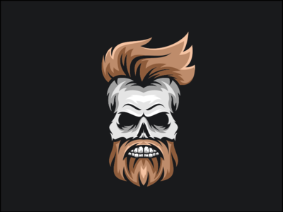 Manly Skull 99d awesome badge barbershop coreldrawx7 design dribble esportlogo ideas illustration instagram logo logoawesome logoinspirations logoplace thedesignmate vector