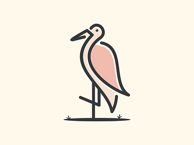 HERON 99d coreldrawx7 design dribble ideas illustration instagram logo logoinspirations vector