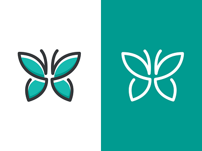 MINIMALIST BUTTERFLY LOGO