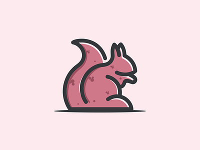 SQUIRREL 99d dribble dubai flatlogo ideas illustration instagram logo logoawesome logoinspirations sale vector