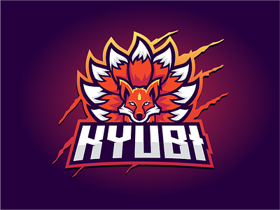 KYUBI 99d branding colorful design dribble e-sports fox gamming graphicdesign ideas illustration instagram logo logoawesome logodesign logoinspirations logoplace sale thedesignmate vector