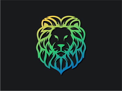 LION animal beast colorful company design dribble general green ideas illustration instagram king logo logoawesome logoinspirations logoplace sale thedesignmate vector wild