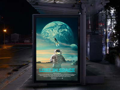 Lost In Space | Manipulation advertising artwork branding creative design creative social media design graphic design