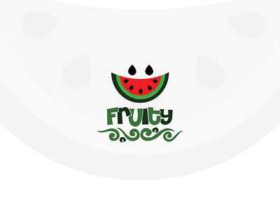 Fruity | Logo advertising artwork branding design flat illustration logo vector