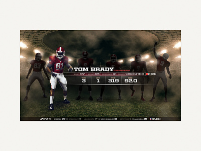 Madden13 art direction concept design direction game design ui video game visual design web design