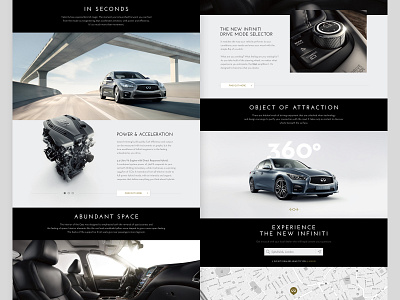 Infiniti's Digital Transformation app design art direction branding design direction digital mobile design mobile ui typogaphy ui web design