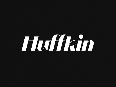 Huffkin Logomark branding design identity logo logo design logotype mark symbol typography typography logo