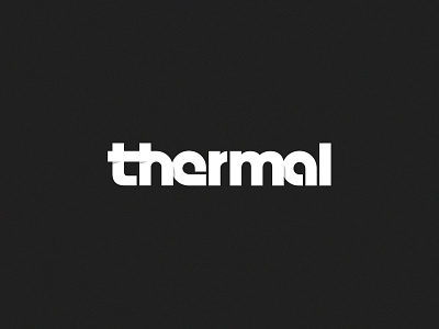 Thermal Logo branding design logo mark wordmark