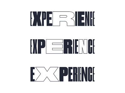 Experience animation art direction branding design fluid fluid design logo mark type typography typography design typography logo