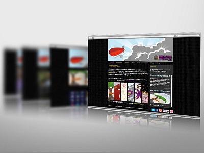 riseofthemonkeys.co.uk v2.2 - now live css graphic design html illustration web