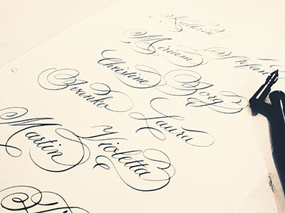 Calligraphy Practice