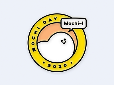 Mochi Badge badge illustration