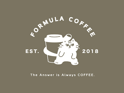 Coffee Cat Graphic Design