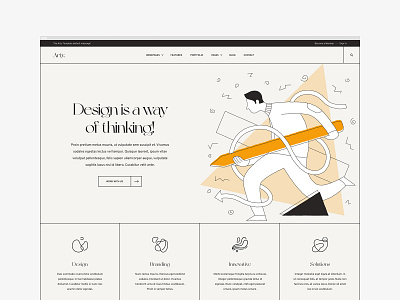 Arty.Agency concept design grid layout minimal web webdesign