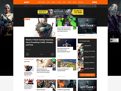 Game+. concept grid layout minimal shop web webdesign