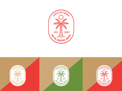 Coco Da Gema coconut design design graphic food logo logomarca logotipo logotype design marca
