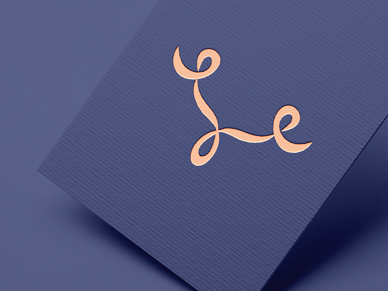 Logotype -Movimente design gráfico graphic design pink blue ballet logotype design de logótipo logotipo logomarca