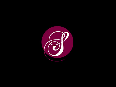 Symbol S brand colors consulting ergonomic identity letter logo monogram s symbol violet