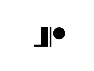 Abstract monogram LP abstract black brand consulting identity l letter logo lp monogram p symbol