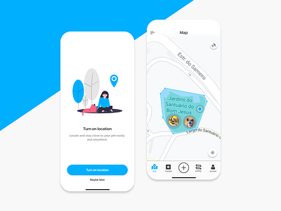 Daily UI #020 - Location Tracker