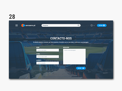 Daily UI #028 - Contact Us