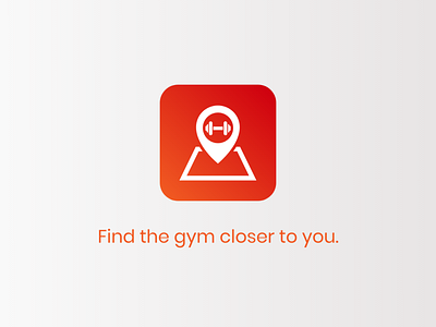 Daily UI #005 - App Icon 005 challenge clean daily dailyui gym maps ui vector