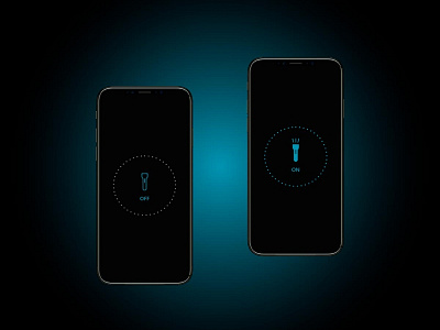Daily UI #015 - On Off Switch 015 app challenge clean daily dailyui design flashlight lamp lantern ui ux vector