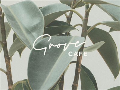 Grove Cafe branding