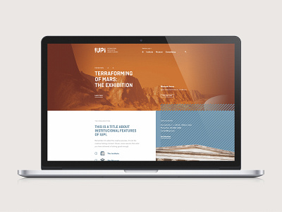 Landing page