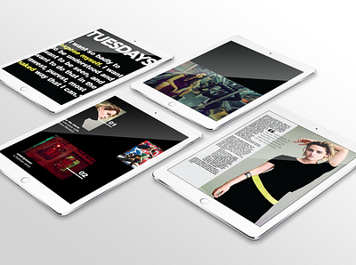 Digital magazine ebook layoutdesign magazine typography