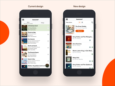 Storytel: Improving the UX of an audio book app app ux audiobook mobileapp pitch storyboard