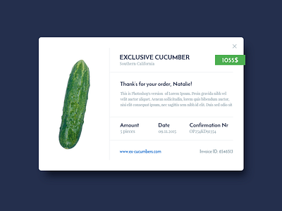 UI challenge - Email Receipt #017 +PSD checkout dailyui email emailreceipt free price psd receipt ui uichallenge ux