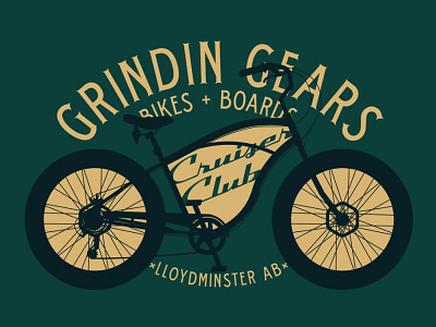 Grindin Gears - tshirt branding design illustrator tshirt design vector