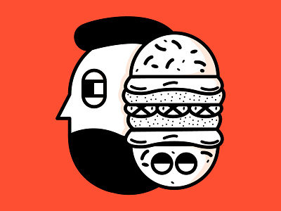 Bacoa art burguer design graphic icon illustration illustrator king logo logotype vector