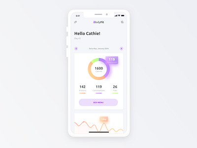 Healthy App Mobile UI/UX Design