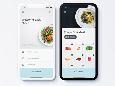 Food Ordering App Mobile UI/UX Design