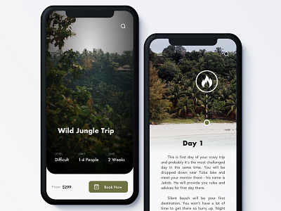 Extreme Travel App | Mobile UI/UX Design