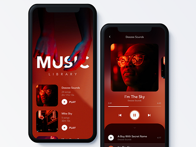 Music Player App | Mobile UI/UX Design