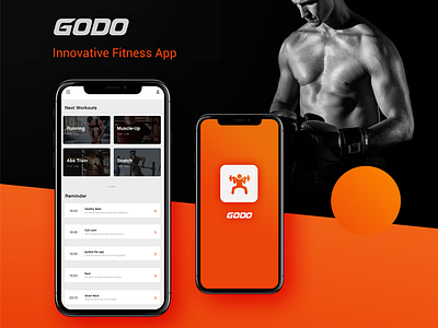 GODO | Fitness App app design interface uiux
